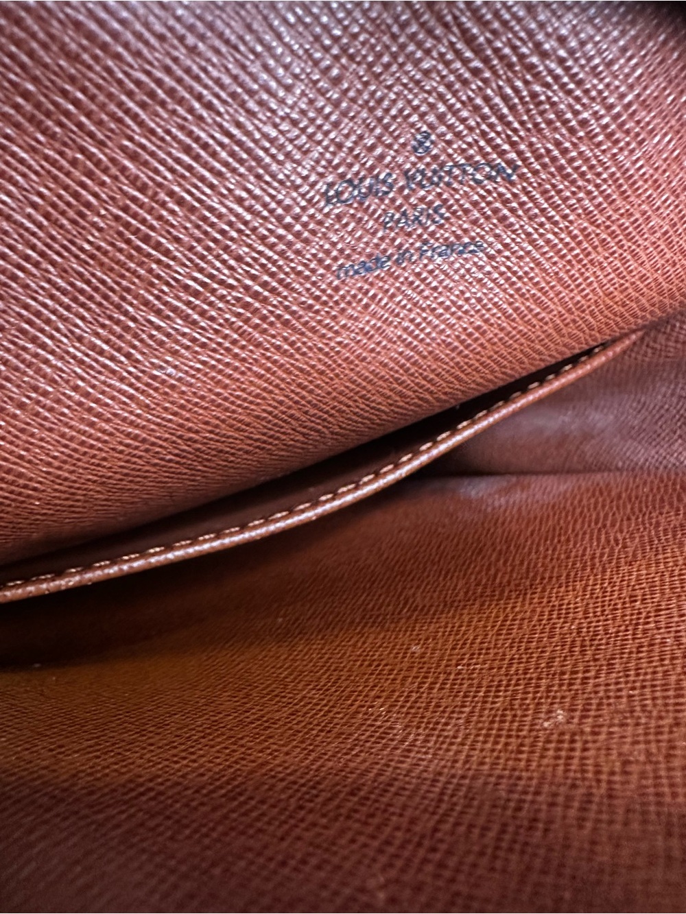 Louis Vuitton Danube Monogram Messenger Bag in Brown and Tan - Picture 13 of 13